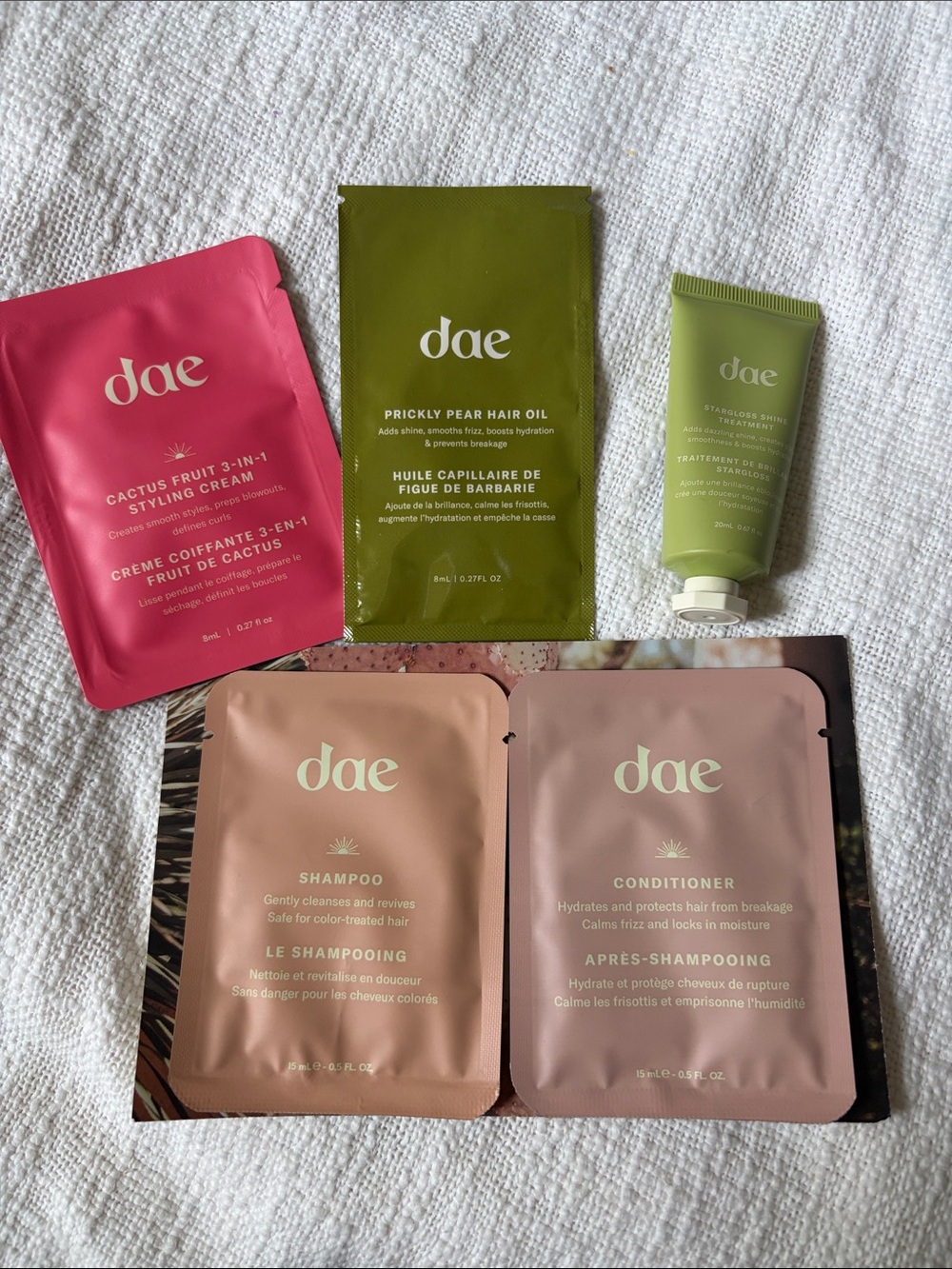 ⭐️ 5 for $20 - 5 New Dae Haircare Samples